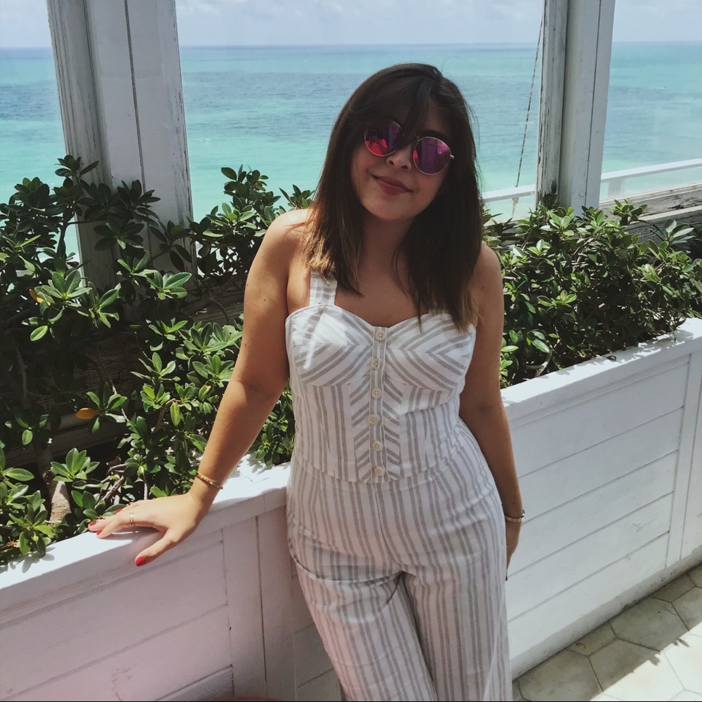 Rebecca Taylor Striped pants